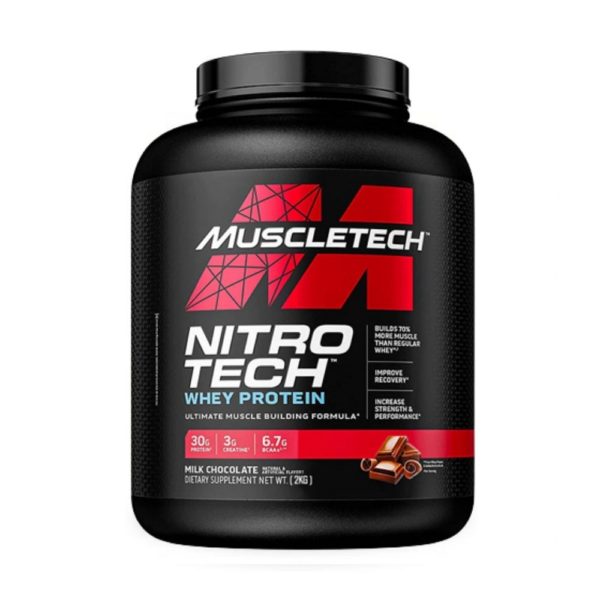 Muscletech Performance Series Nitrotech Whey Protein 2Kg (Milk Chocolate)