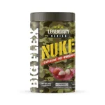 NUKE- PREWORKOUT is a pre-workout drink with explosive energy blend of Beta-alanine, Creatine, Taurine and Vitamin C along with alertness amplifier matrix containing Caffeine. It is an advanced pre-workout formulation designed for intense energy, maximum focus, amplified pumps, explosive power, support cognitive function, expand muscle endurance and help delay fatigue.