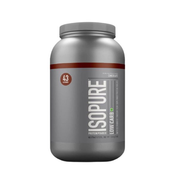 Isopure Low Carb 100% Whey Protein Isolate Chocolate Flavour 3 Lbs