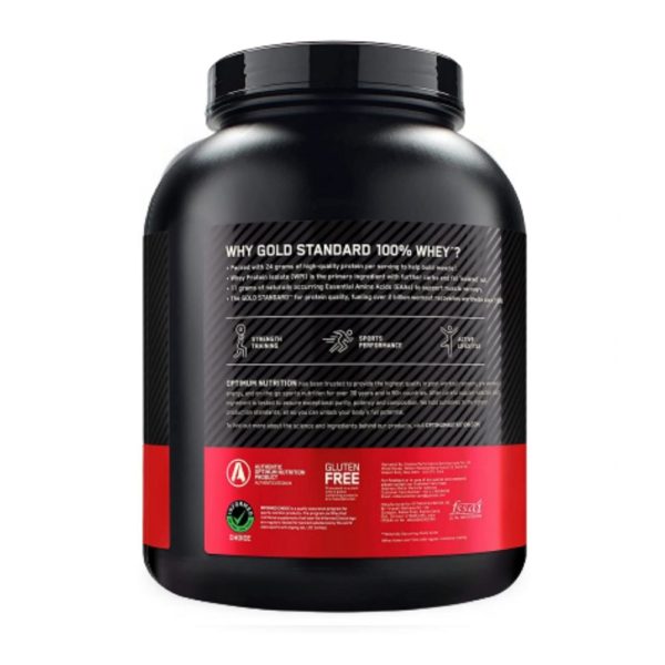 Gold Standard 100% Whey Protein Chocolate Flavour 2.27Kg (5Lbs) 74Servngs 3