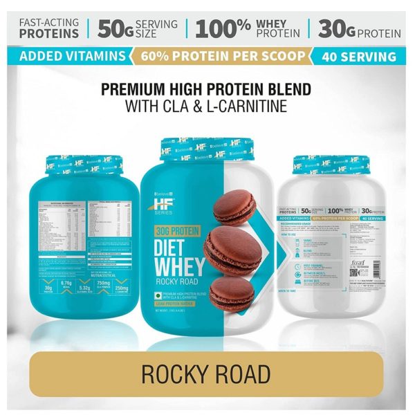 HF Series Diet Whey 4.4Lbs (Rocky Road) 4