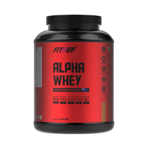 Fitzup Alpha Whey Cappuccino 4.4 Lbs