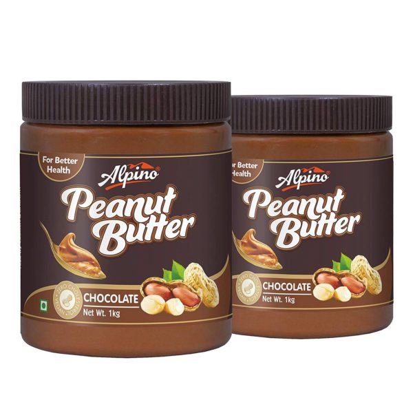 Alpino Classic Peanut Butter Chocolate 2kg (1kg Pack of 2)