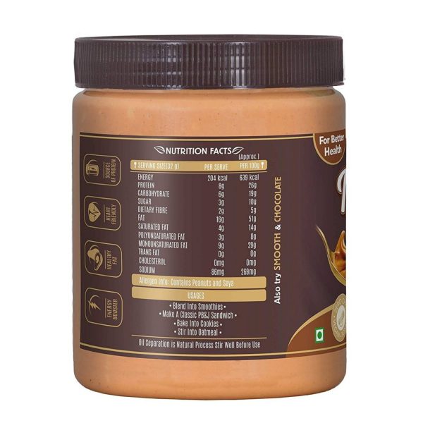 Alpino Classic Peanut Butter Crunch 2kg (1kg Pack of 2)