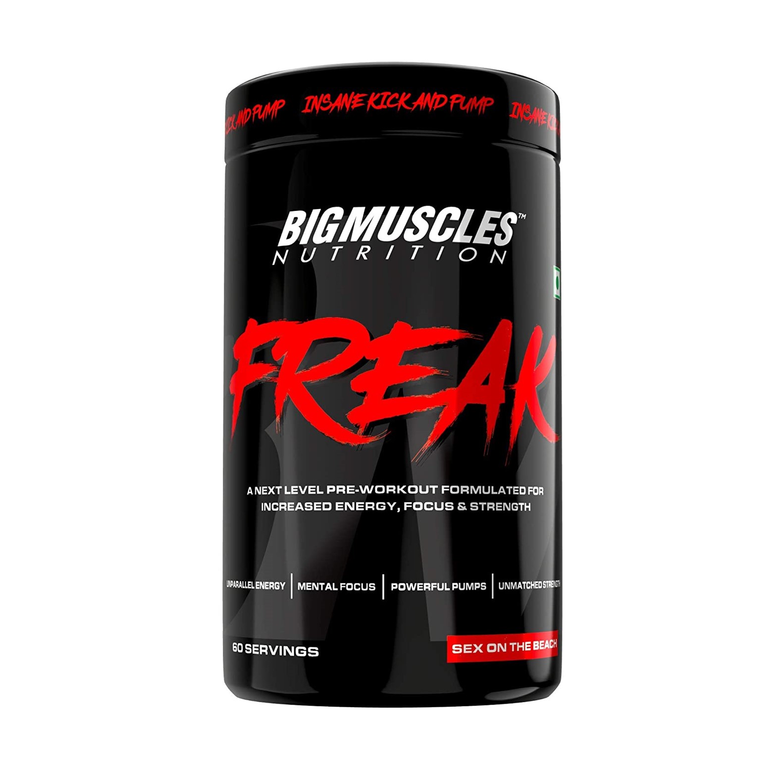 Bigmuscles Nutrition Freak 360G,60 Serving (Sex On The Beach)