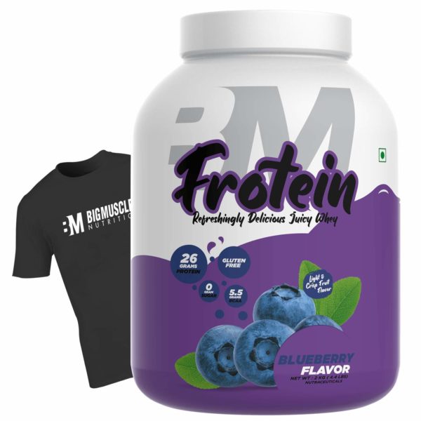 Bigmuscles Nutrition Frotein 2Kg,59 Serving (Blueberry)