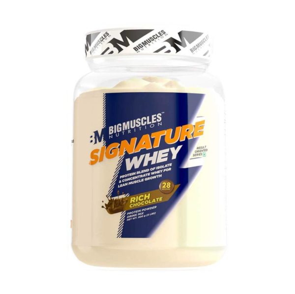 Bigmuscles Nutrition Signature Whey Protein 2lbs (Rich Chocolate)