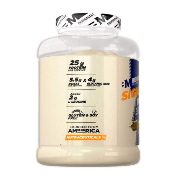 Bigmuscles Nutrition Signature Whey Protein 5lbs (Caffe Latte)