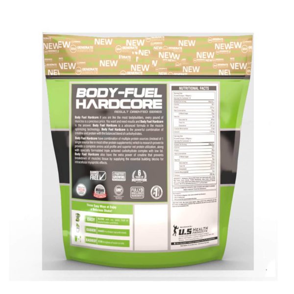 Bigmuscles Nutrition Bodyfuel Hardcore 11 Lbs (Cookie & Cream)