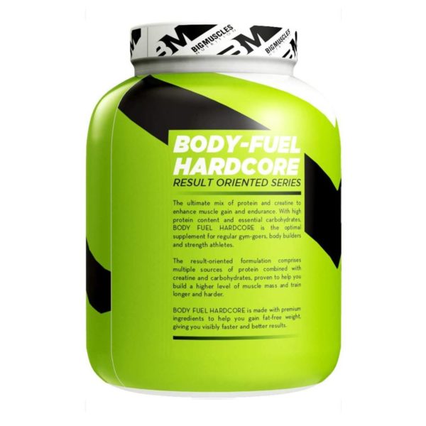 Bigmuscles Nutrition Bodyfuel Hardcore 6 Lbs (Chocolate Malt)