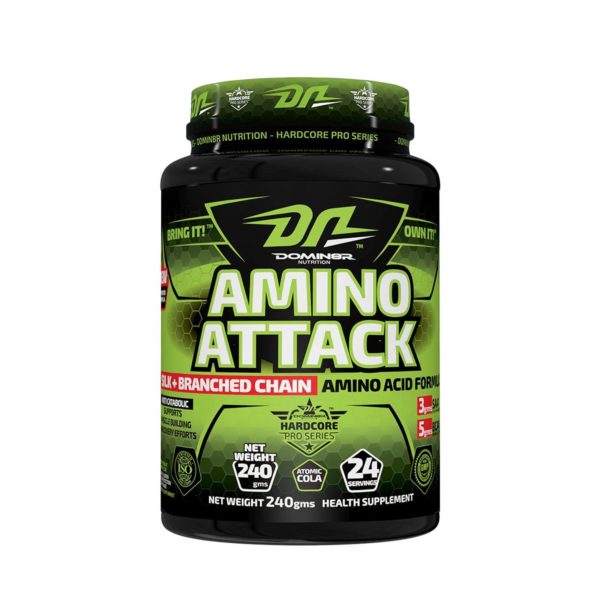 Domin8r Amino Attack Amazon Orange Flavour 240 Gm