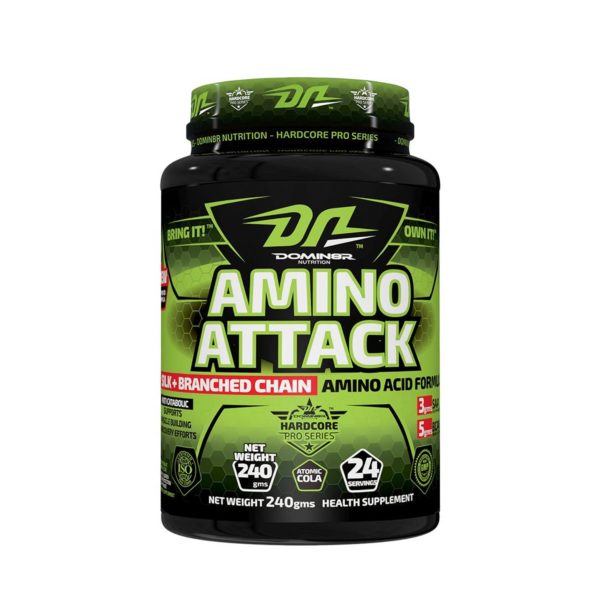 Domin8r Amino Attack Atomic Cola Flavour 240 Gm