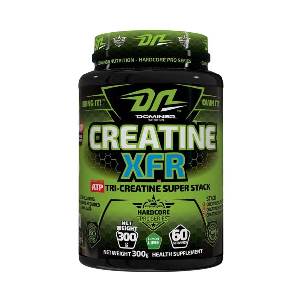 Domin8r Creatine XFR Lemon Flavour 300 Gm