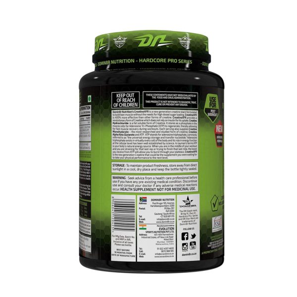 Domin8r Creatine XFR Lemon Flavour 300 Gm