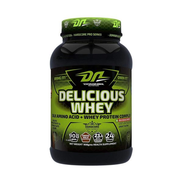 Domin8r Delicious Whey Swiss Milk Chocolate Flavour 2 Lbs