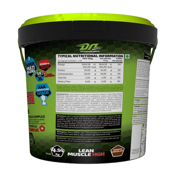 Domin8r Lean Muscle HGH Strawberry Flavour 10 Lbs