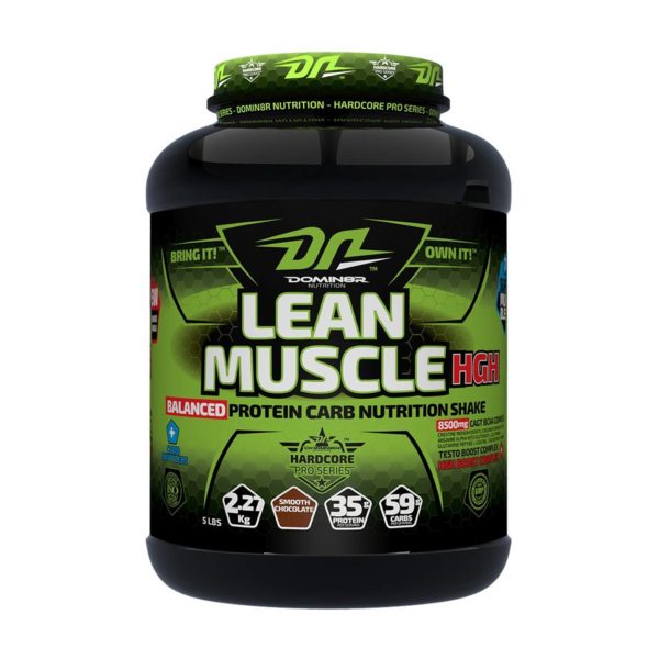 Domin8r Lean Muscle HGH Smooth Chocolate Flavour 5 Lbs