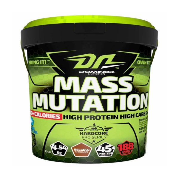 Domin8r Mass Mutation Belgium Chocolate Flavour 10 Lbs