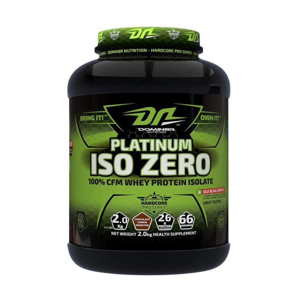 Domin8r Platinum Iso Zero Cookies & Creame Flavour 4.4 Lbs