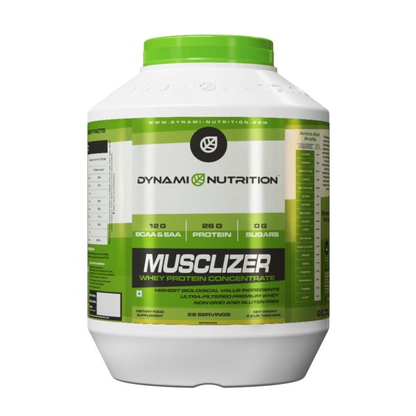 Dynami Nutrition Musclizer Whey Protein Concentrate 2.2Lbs (Banana)