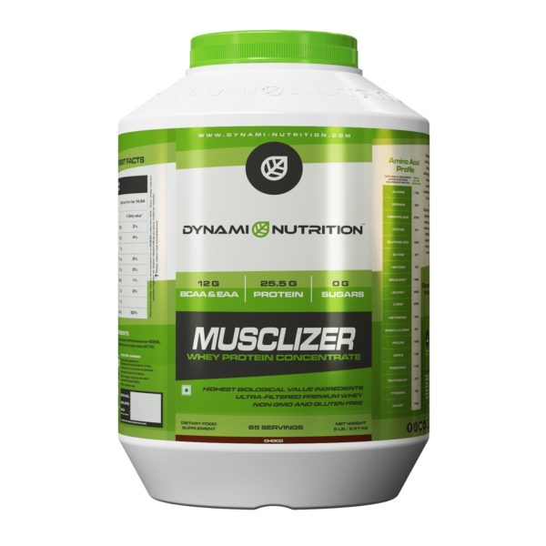 Dynami Nutrition Musclizer Whey Protein Concentrate 5Lbs (Chocolate)