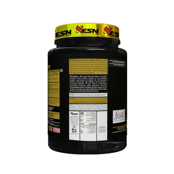 ESN Black Series Amino Max Candy Floss Flavour 220 Gm