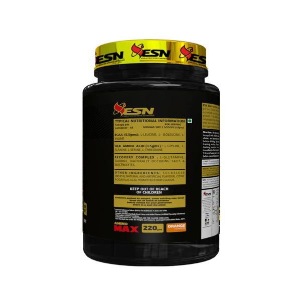 ESN Black Series Amino Max Orange Flavour 220 Gm