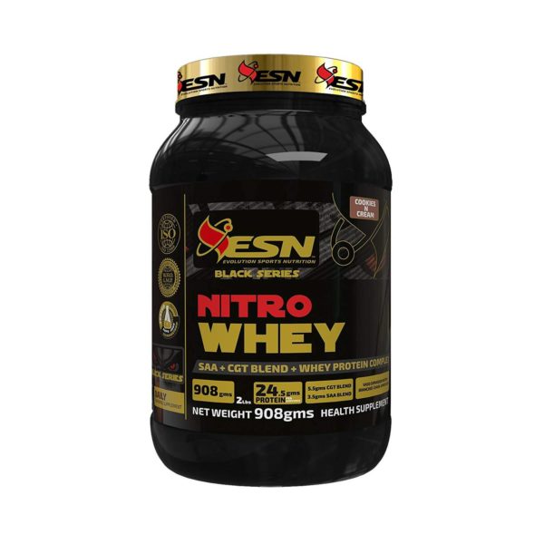 ESN Black Series Nitro Whey Cookies and Cream Flavour 2 Lbs