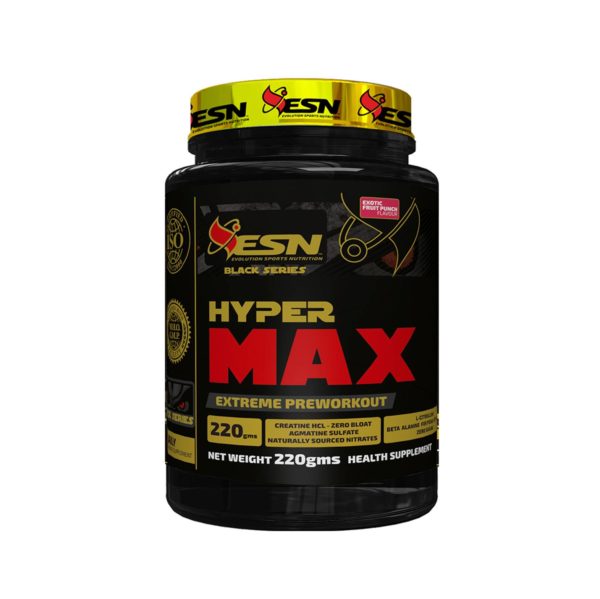 ESN Black Series Hyper Max Exotic Fruit Punch Flavour 220 Gm