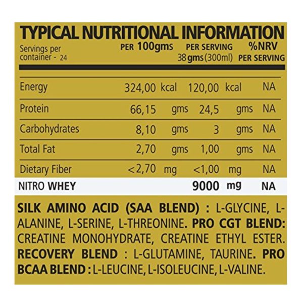 ESN Black Series Nitro Whey Cookies and Cream Flavour 2 Lbs