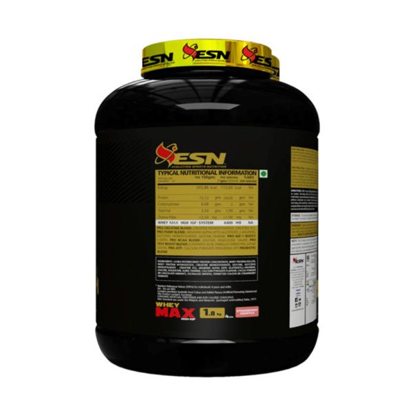 ESN Black Series Whey Max Strawberry Flavour 4 Lbs