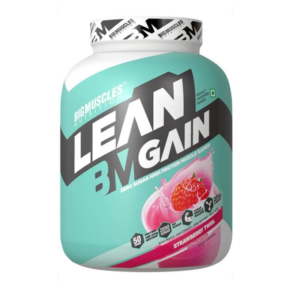 Bigmuscles Nutrition Lean Gain 6 Lbs (Strawberry Twirl)