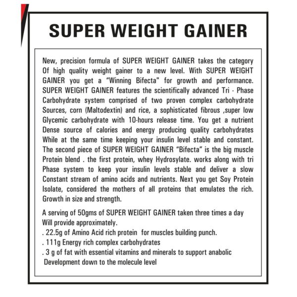 Muscle Flex Super Weight Gainer 2.2 Lbs (Malt Chocolate)