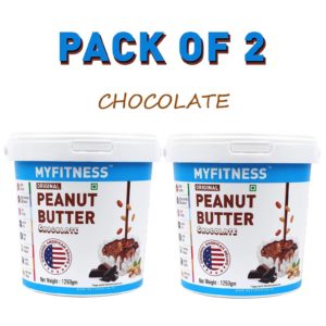 MYFITNESS Chocolate Peanut Butter 1250g (1250g Pack of 2)