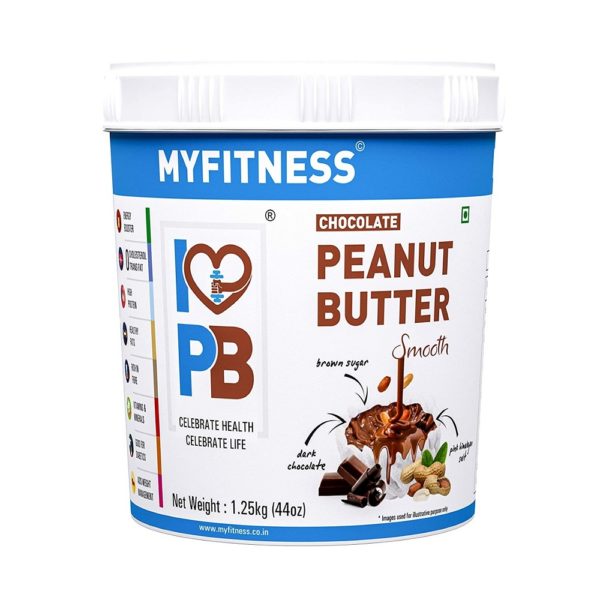 MYFITNESS Chocolate Peanut Butter Smooth 1250g