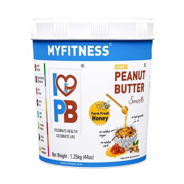 MYFITNESS Honey Peanut Butter Smooth 1250g