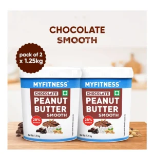 MyFitness Peanut Butter - Chocolate | 28% Protein | Smooth | Chocolate Peanut Butter Spread