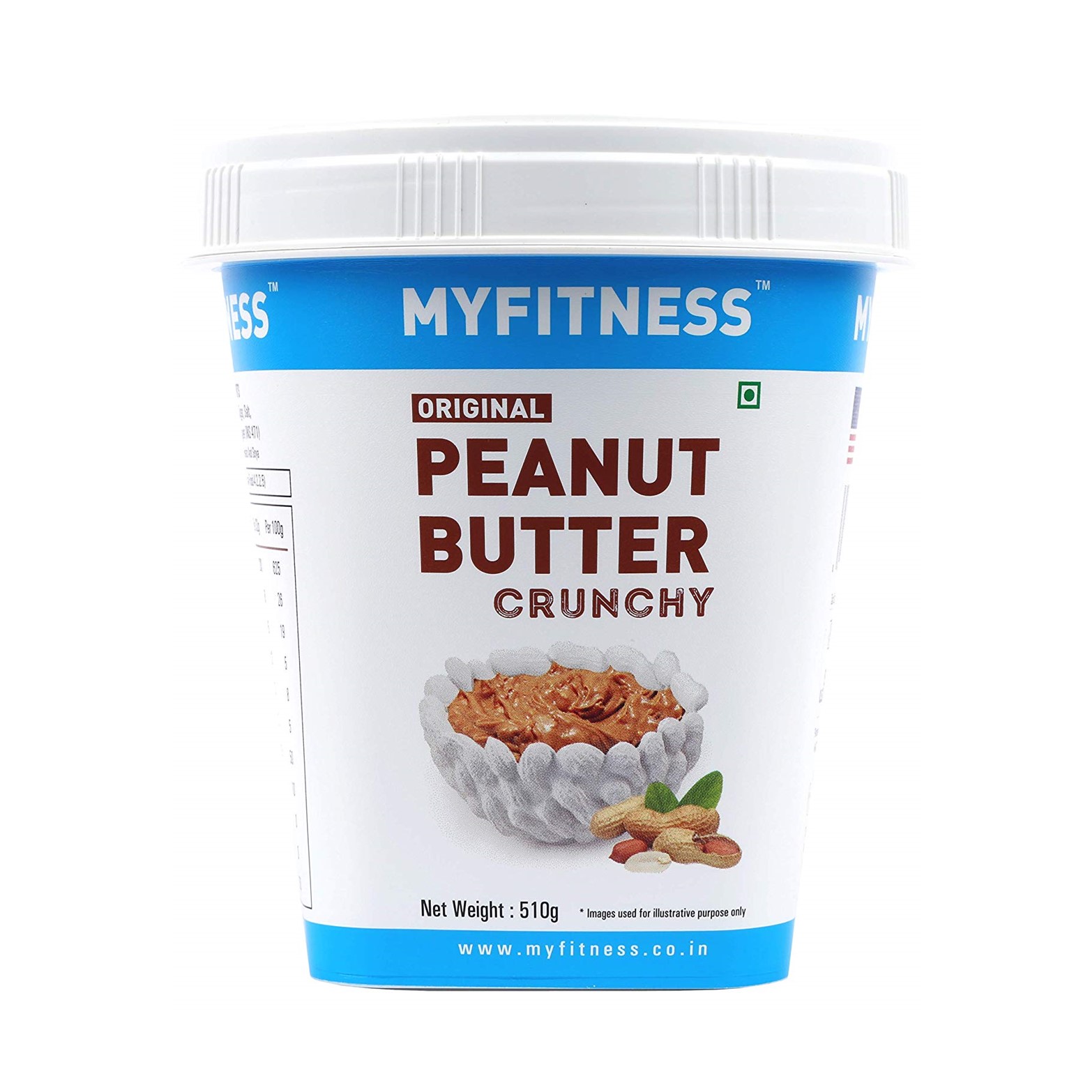 MYFITNESS Peanut Butter Crunchy 510g