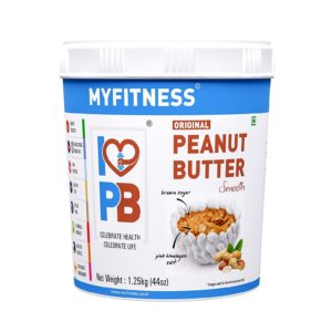 MYFITNESS Peanut Butter Smooth 1250g