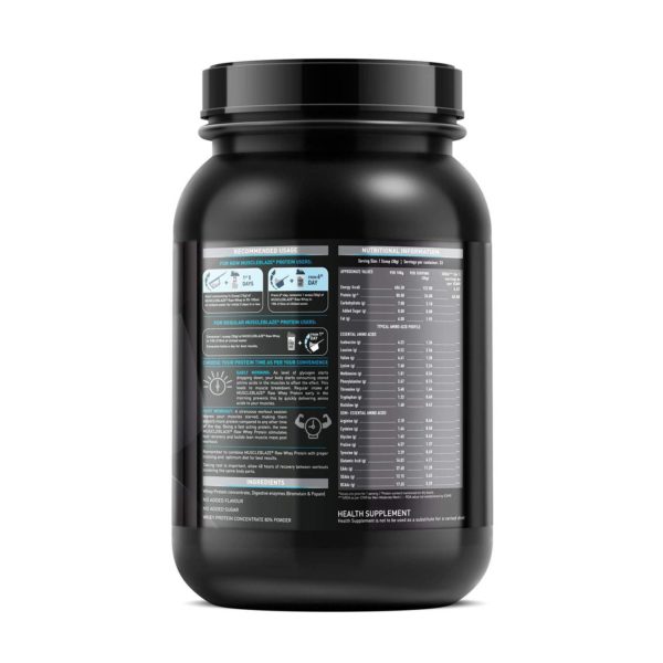 MuscleBlaze Raw Whey Protein 1kg (Unflavoured)