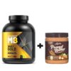 MuscleBlaze Whey Gold 2kg + Alpino Classic Peanut Butter 1kg