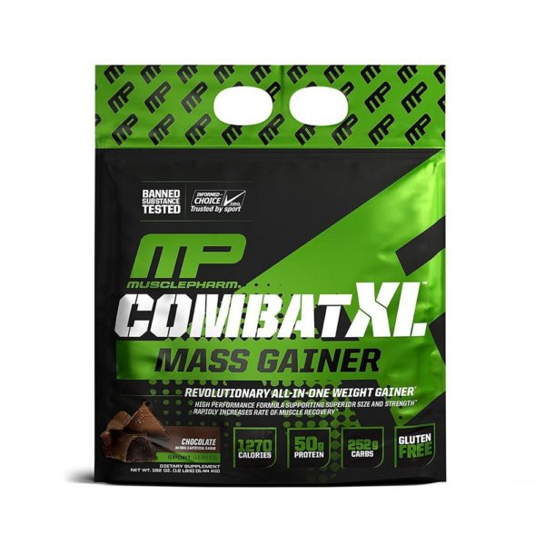 MusclePharm Combat XL Mass Gainer Chocolate Flavour 12 Lbs
