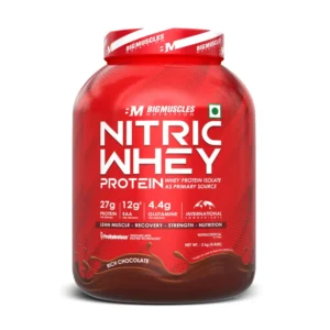 Nitric Whey Protein is an Isolate Whey Protein that takes the benefits of traditional whey protein to new heights. The advancement of protein in protein powder is designed to provide rapid nutrient delivery and maximize the body's protein absorption. Whey protein Isolate promotes rapid absorption and high biological value. It is an excellent protein supplement for building muscle, improving recovery, and supporting overall health.