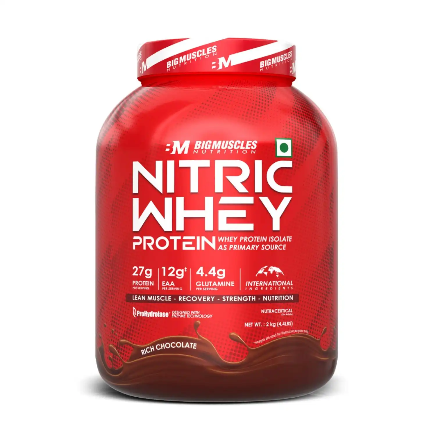 Nitric Whey Protein is an Isolate Whey Protein that takes the benefits of traditional whey protein to new heights. The advancement of protein in protein powder is designed to provide rapid nutrient delivery and maximize the body's protein absorption. Whey protein Isolate promotes rapid absorption and high biological value. It is an excellent protein supplement for building muscle, improving recovery, and supporting overall health.