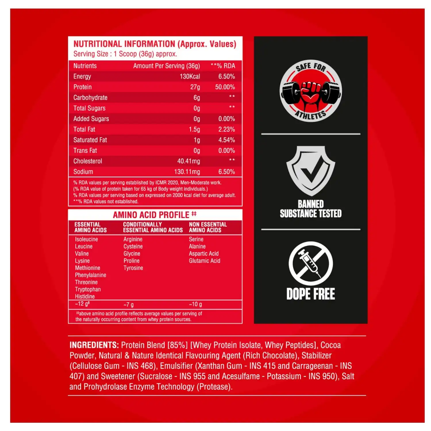 Bigmuscles Nutrition Nitric Whey Protein 2Kg 4.4 Lbs (Rich Chocolate) Nitric Whey Protein is an Isolate Whey Protein that takes the benefits of traditional whey protein to new heights. The advancement of protein in protein powder is designed to provide rapid nutrient delivery and maximize the body's protein absorption. Whey protein Isolate promotes rapid absorption and high biological value. It is an excellent protein supplement for building muscle, improving recovery, and supporting overall health.