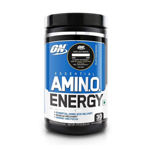 Optimum Nutrition(ON) Amino Energy 270g, 30 Serving (Bluepberry)