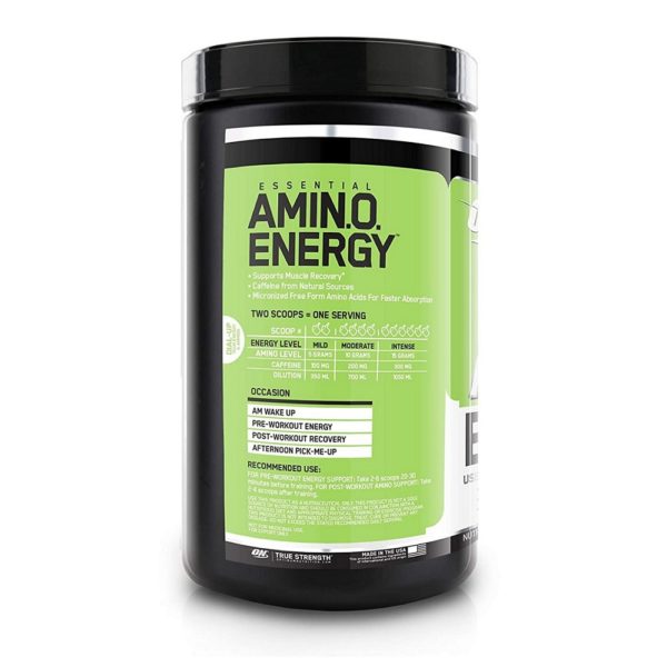 Optimum Nutrition(ON) Amino Energy 270g, 30 Serving (Green Apple) 3
