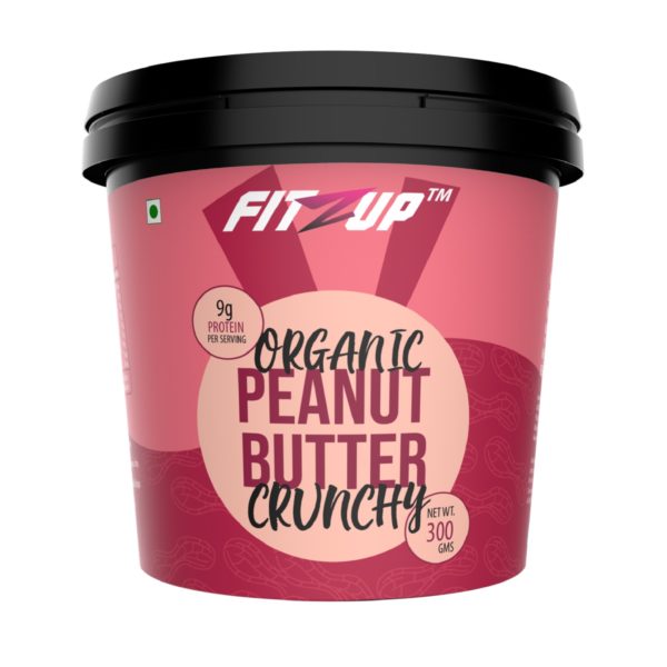 Fitzup Organic Peanut Butter 300 Gm