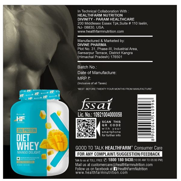 HF Series Diet Whey 4.4Lbs (Mango Delight) 5