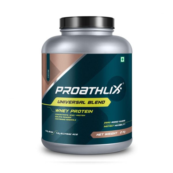 Proathlix Universal Blend Whey Protein 2Kg (Coffee)